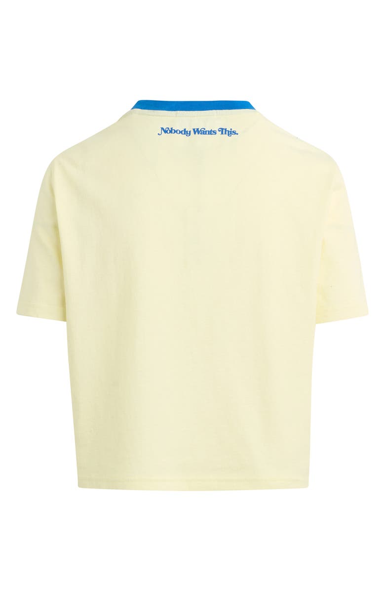 Favorite Daughter x 'Nobody Wants This' Anything Can Happen Graphic T-Shirt, Alternate, color, Yellow/ Bright Blue