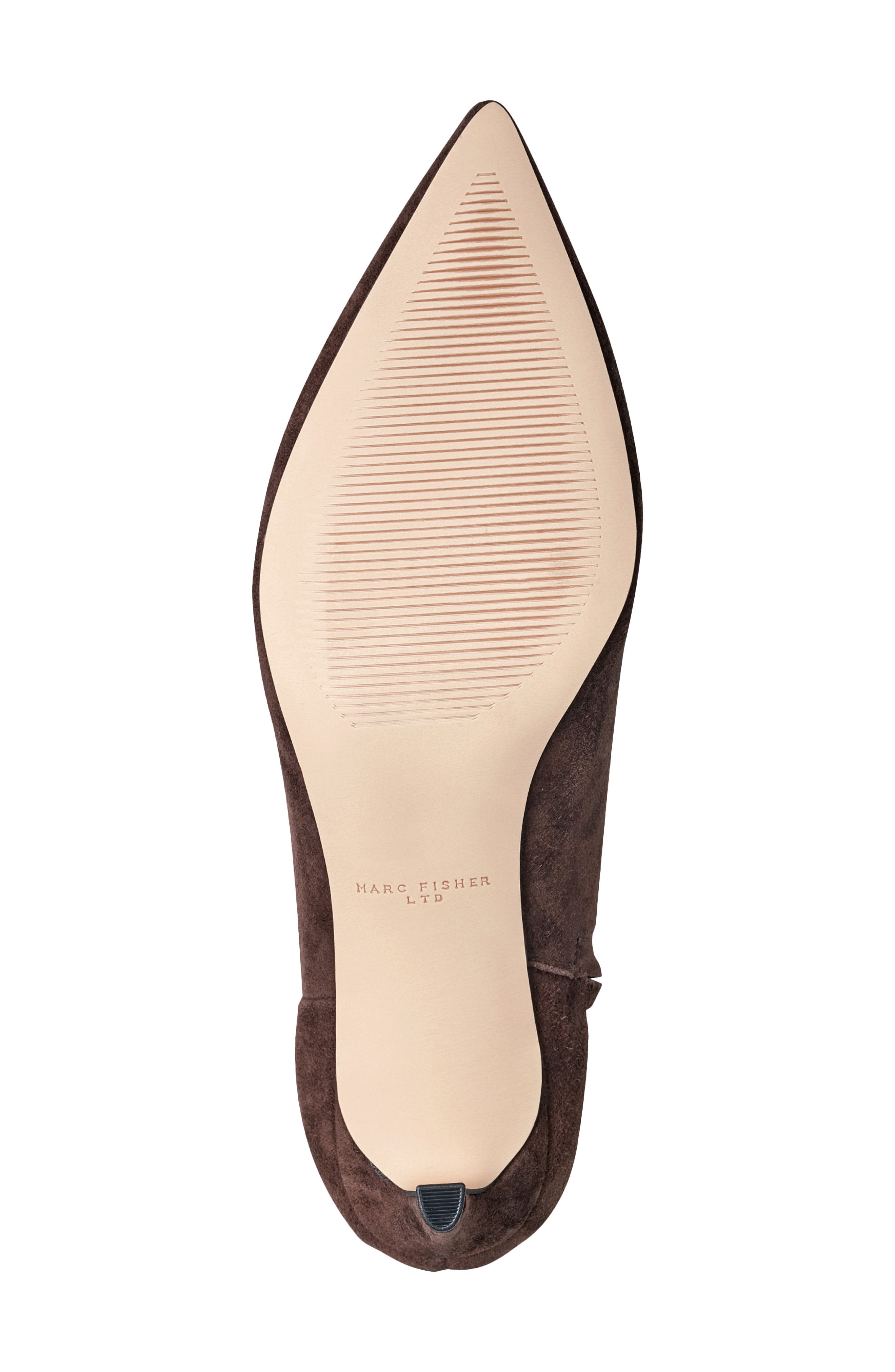Marc Fisher LTD Itzia Bootie, Alternate, color, Dark Brown