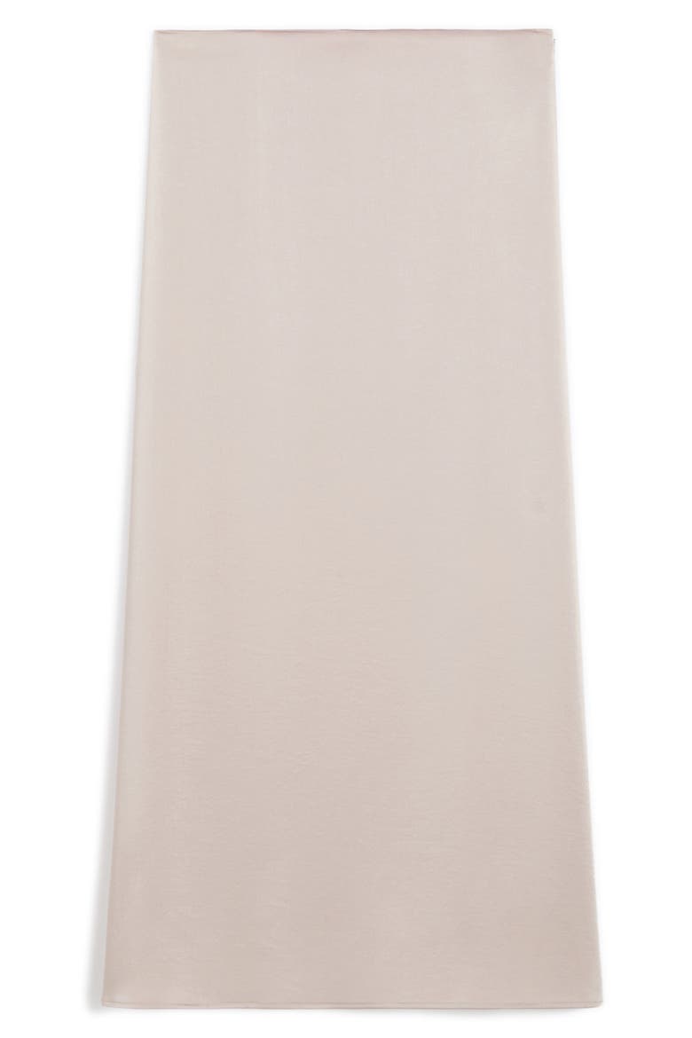 Angelo Satin Skirt, Alternate, color, POWDER