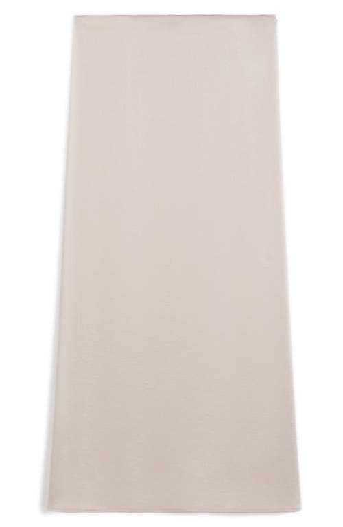 Weekend Max Mara Angelo Satin Skirt In Pink