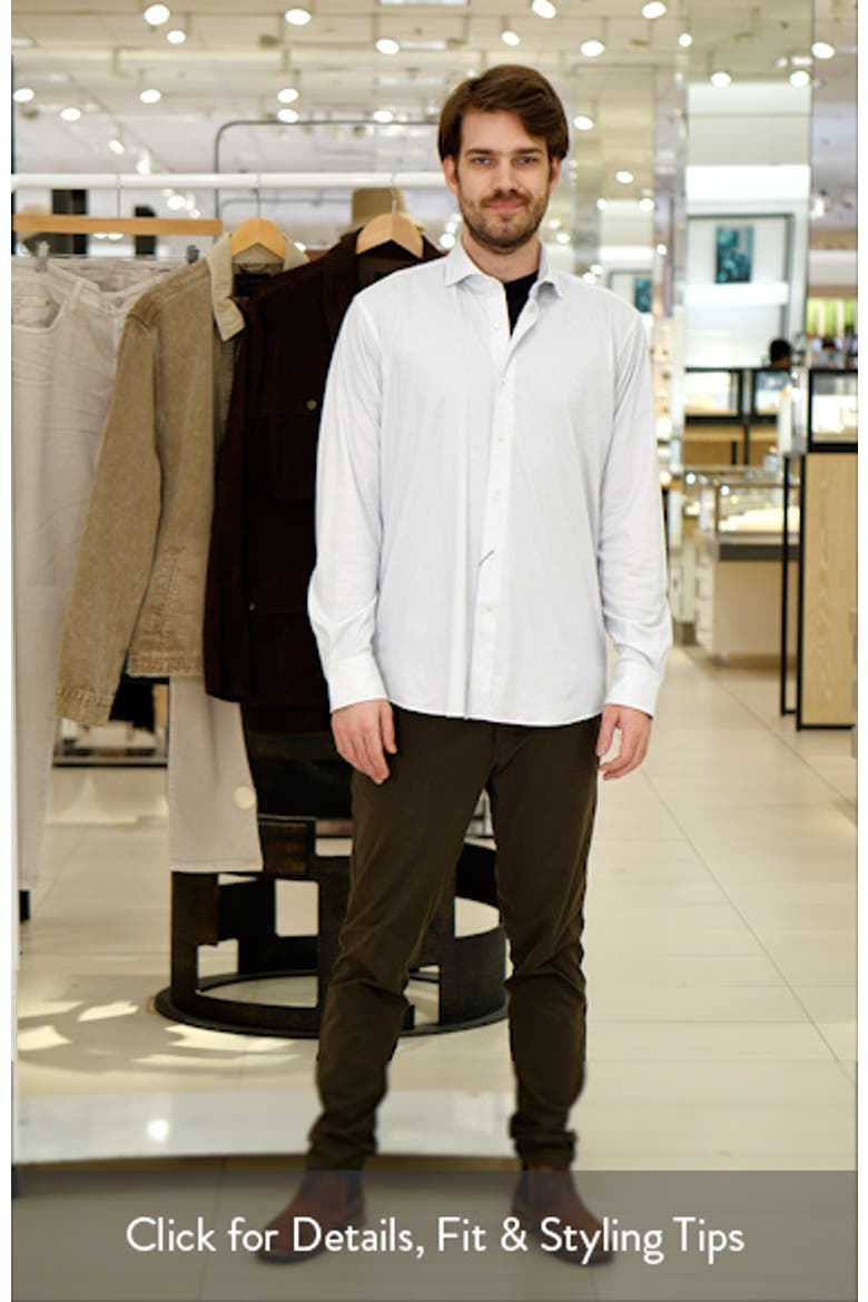 Crown Crafted Excursionist Flex Microdot Button-Up Shirt video