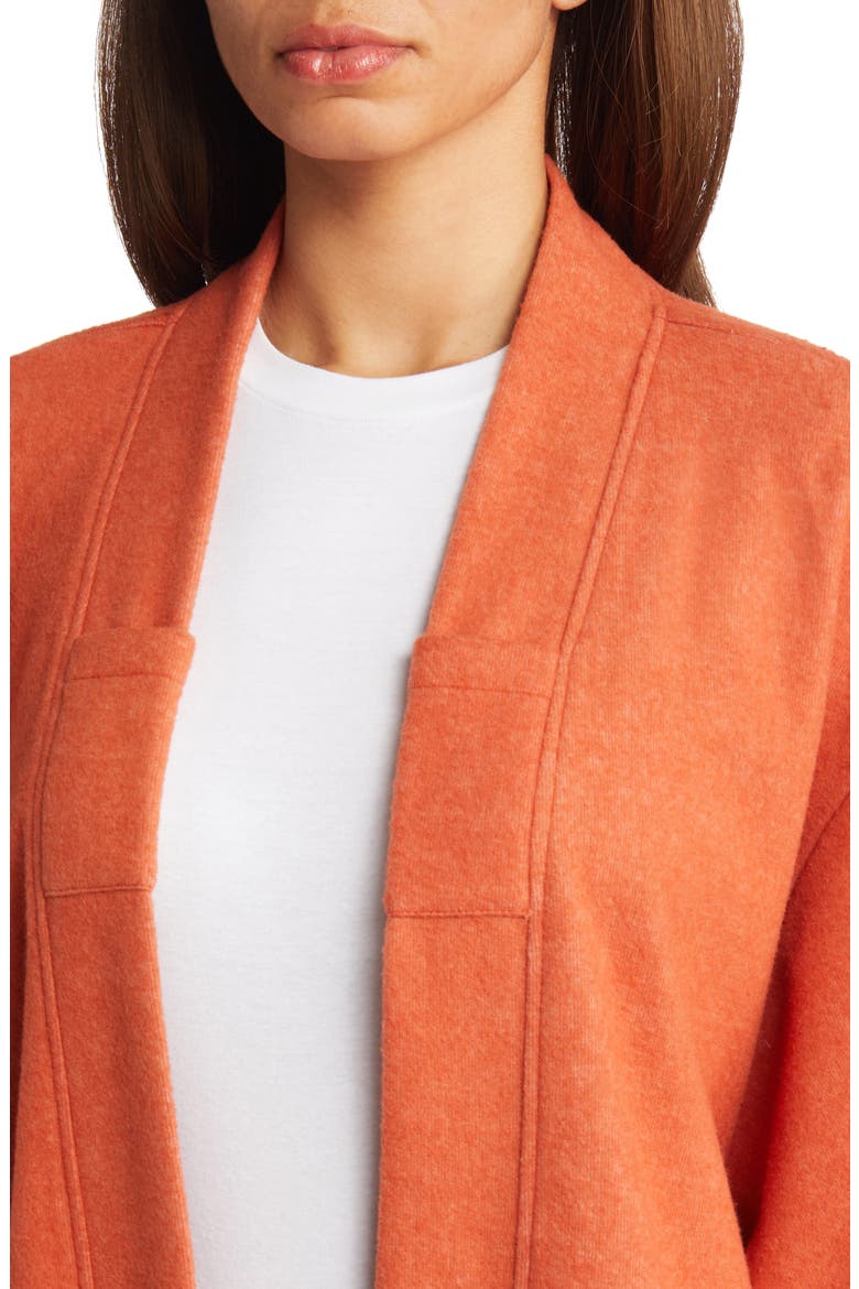 Open Front Duster, Alternate, color, ORANGE