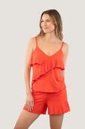 JJwinks Frill Seeker Ruffle Lounge Top