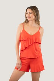JJwinks Frill Seeker Ruffle Lounge Top