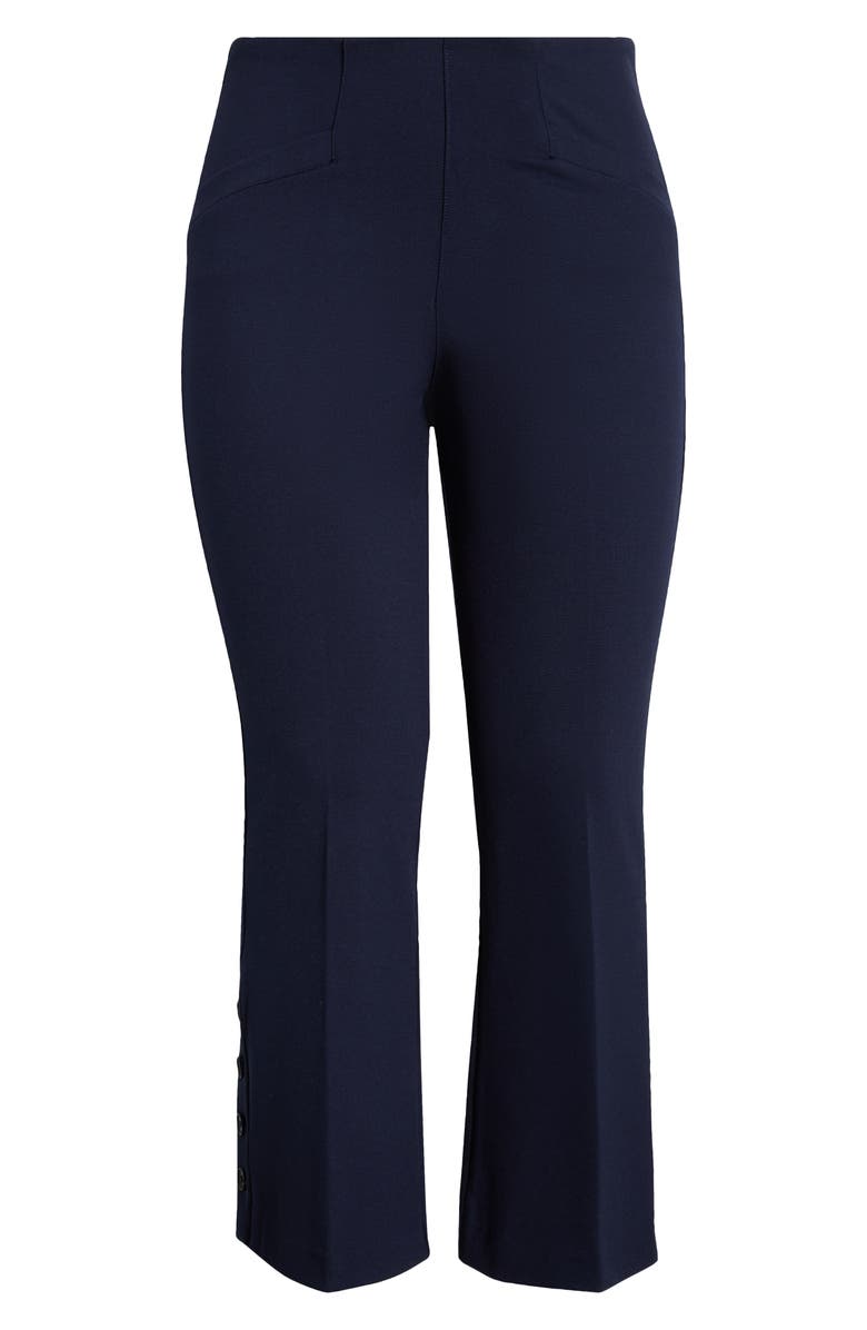 Liverpool Stella Pull-On Kick Flare Ponte Pants, Alternate, color, Cadet Blue