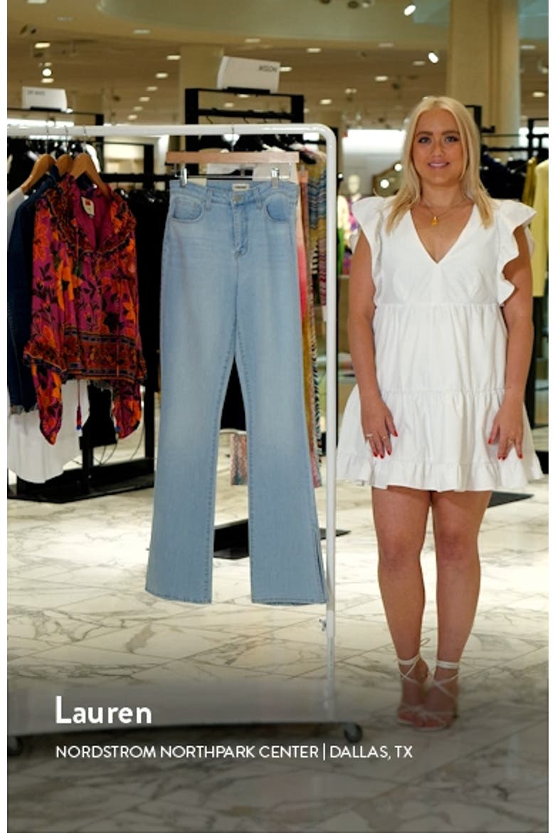 Sera High Waist Flare Jeans video
