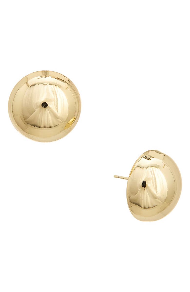 Juvell Domed Stud Earrings, Main, color, Gold