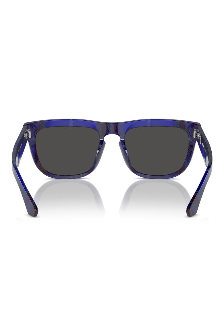 56mm Square Sunglasses, Alternate, color, DARK GREY