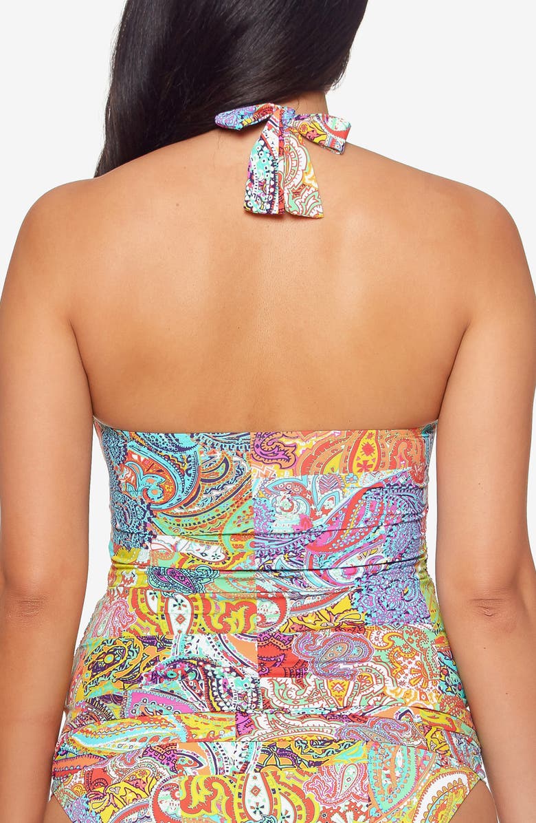 BLEU by Rod Beattie Halter Tankini Top, Alternate, color,