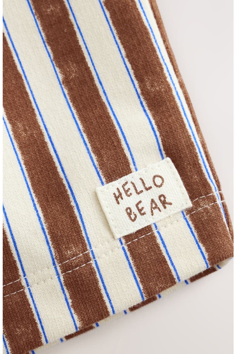 Kids' Bear Sweatshirt and Pants Set, Alternate, color, BROWN