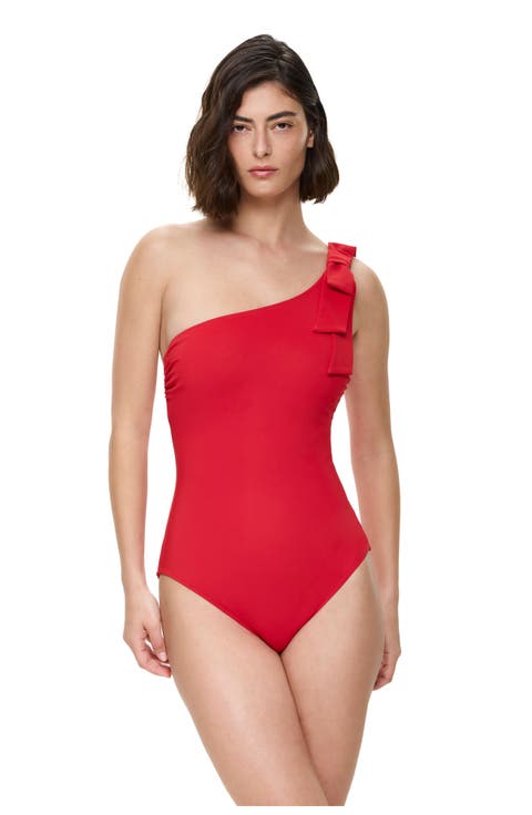 Modern Muse One Shoulder One Piece