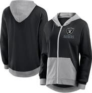 FANATICS Women's Fanatics  Black Las Vegas Raiders Hit It Full-Zip Hoodie