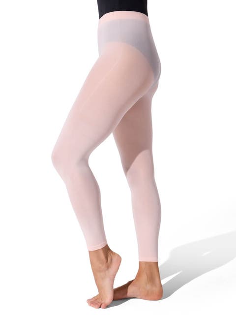 Ultra Soft Footless Tight w Self Knit Waistband