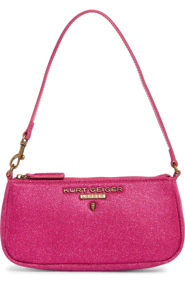 Kurt Geiger London Highgate Small Wristlet Shoulder Bag, Main, color, Pink