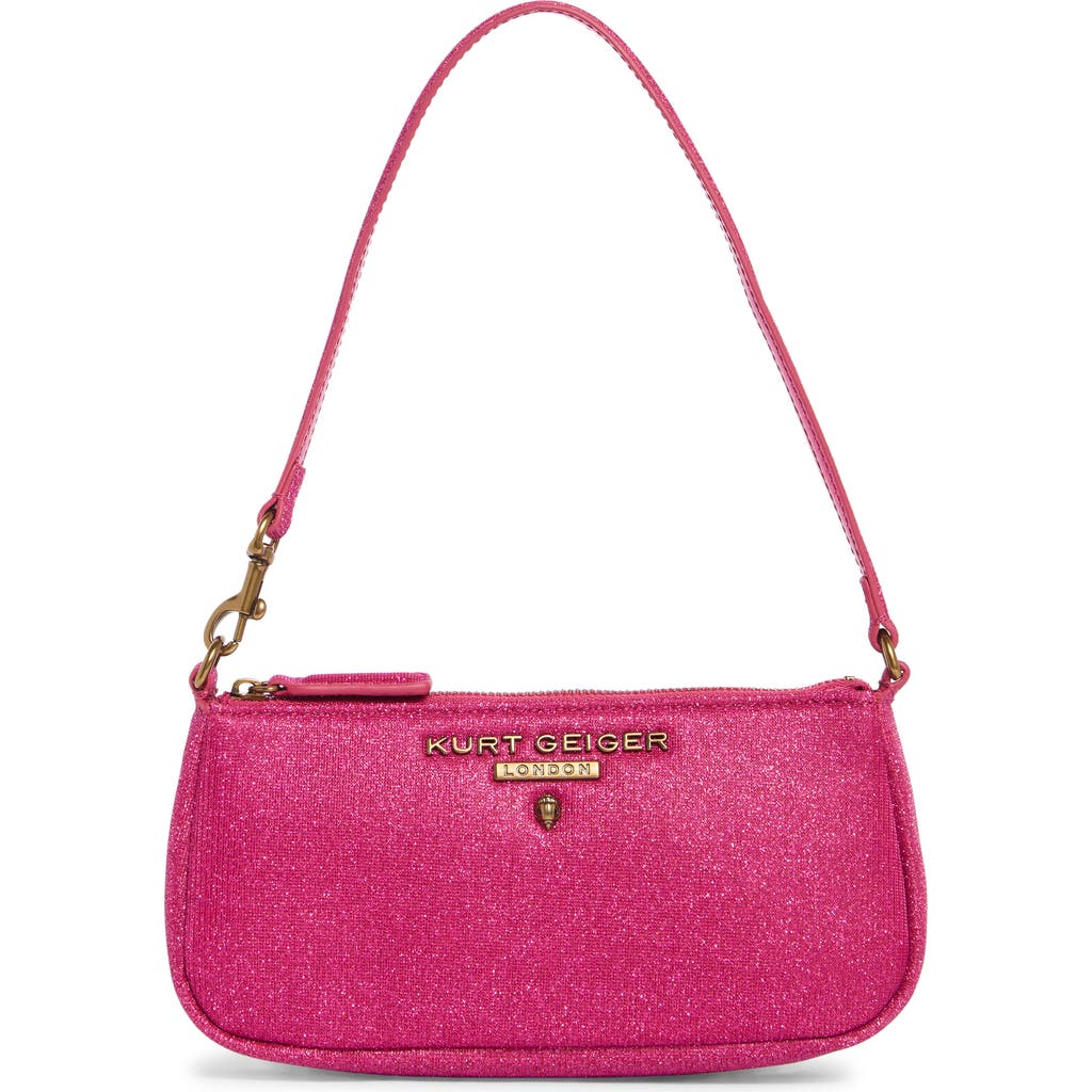 Kurt Geiger London Highgate Small Wristlet Shoulder Bag In Pink