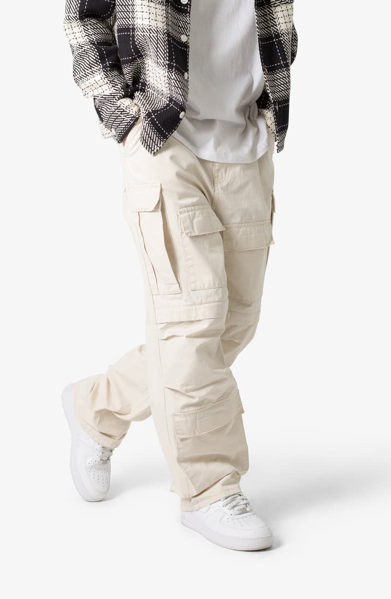 mnml Ultra Baggy Cotton Cargo Pants, Alternate, color, 