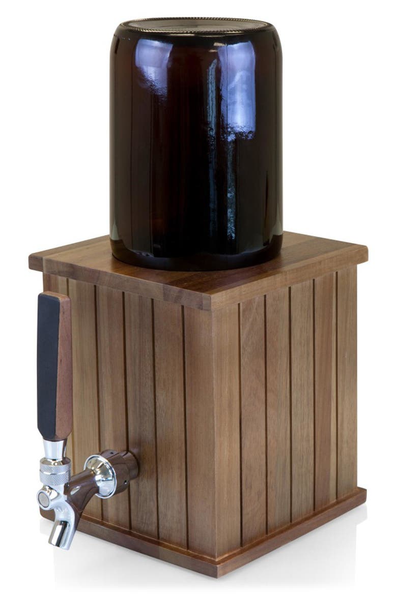 Growler Tap with 64oz. Jug, Main, color, BROWN