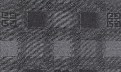 Givenchy Collegial Bonded Wool Scarf In Grey