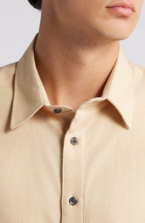 Peregrine Lounge Button-up Shirt In Camel