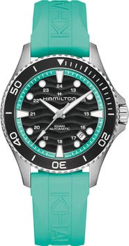 Hamilton Khaki Navy Scuba Automatic Rubber Strap Watch, 40mm