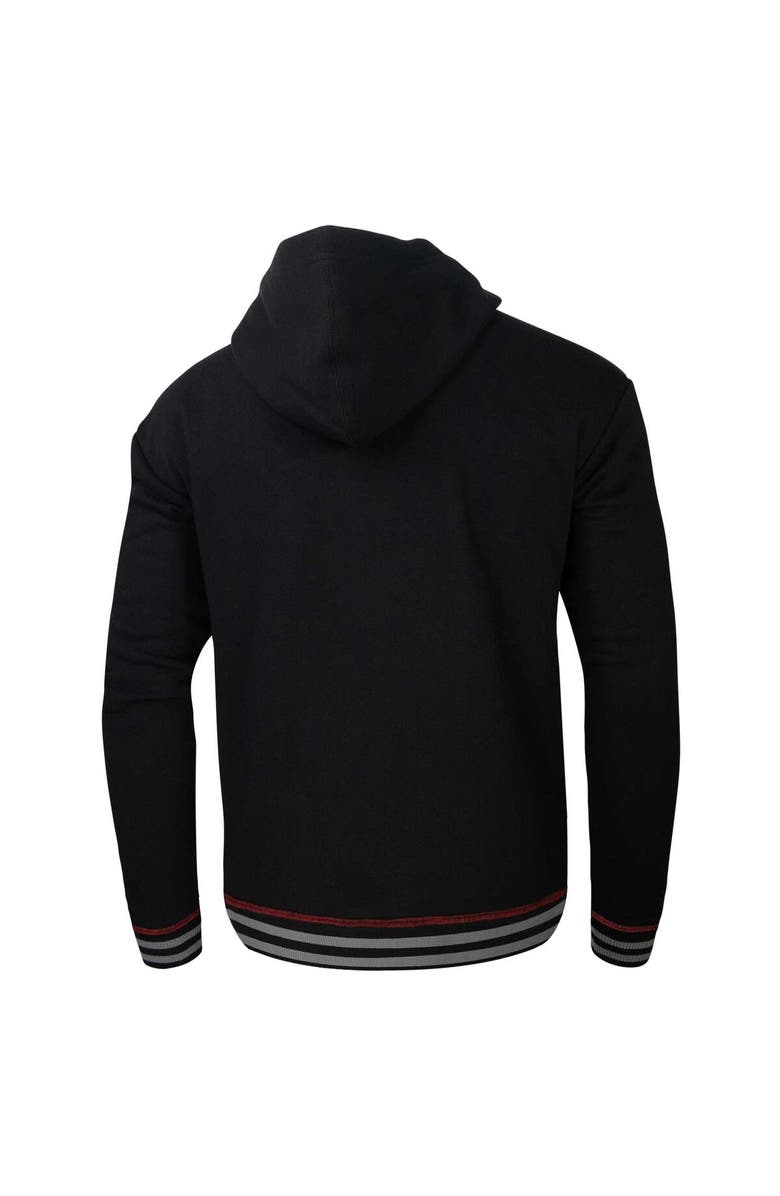 Stadium Essentials Men's Stadium Essentials Black Chicago Bulls Baseline Pullover Hoodie, Alternate, color, Black