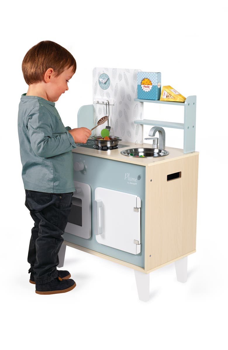 Janod Plume Kitchen Playset, Alternate, color, Blue