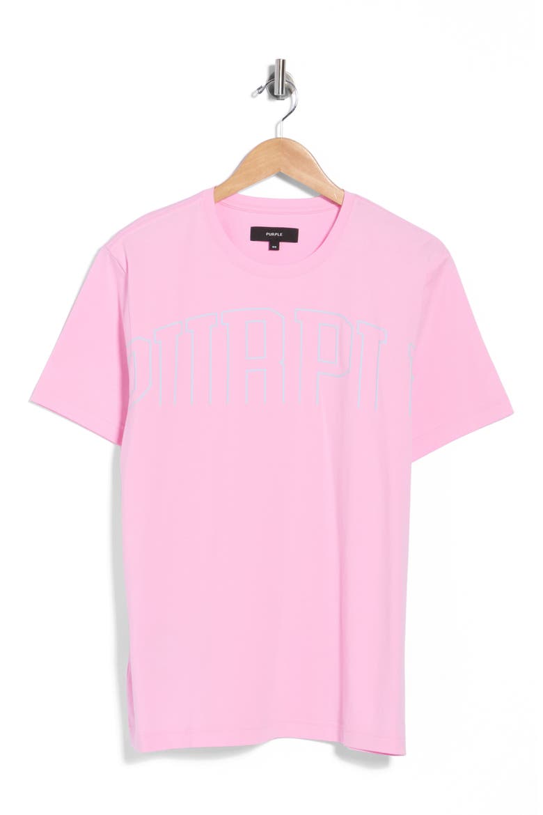 Clean Jersey Graphic T-Shirt, Alternate, color, PINK