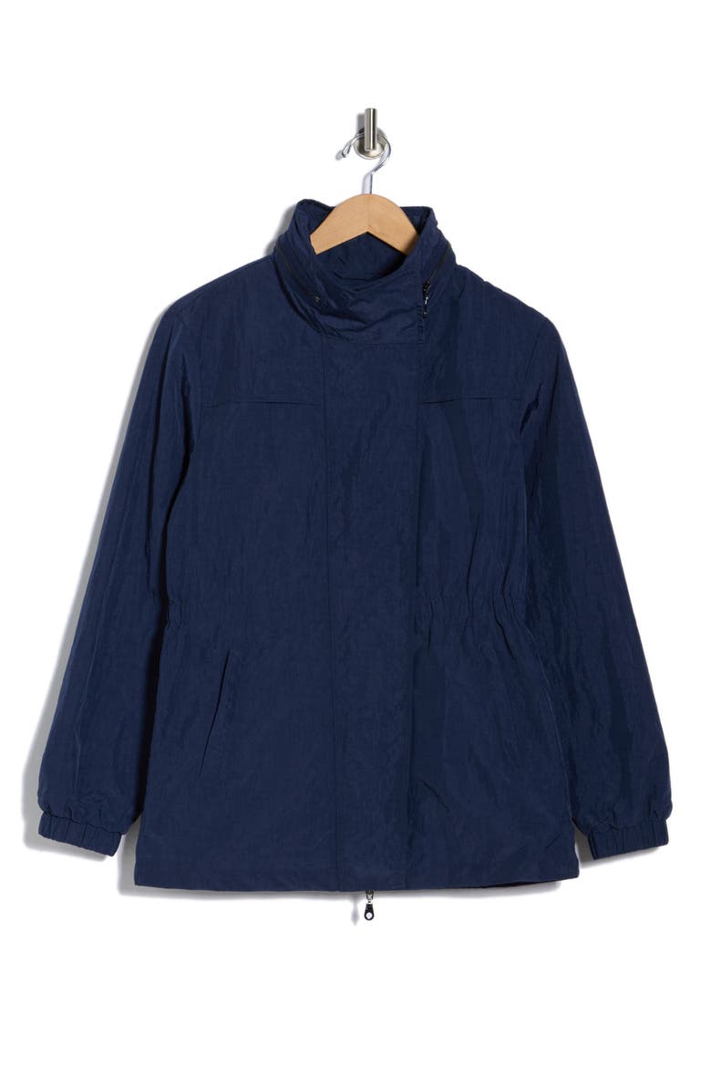 Verena Hooded Jacket, Alternate, color, BLACK IRIS