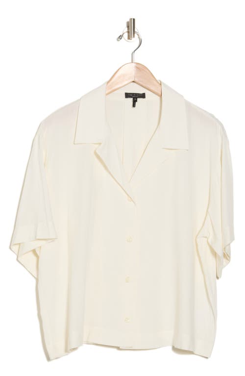 Rag & Bone Reed Shirt In Ivory