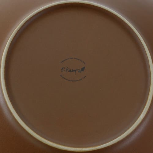 Elama Majestic Wolf 16 Piece Luxurious Stoneware Dinnerware With Complete Setting For 4 In Multi