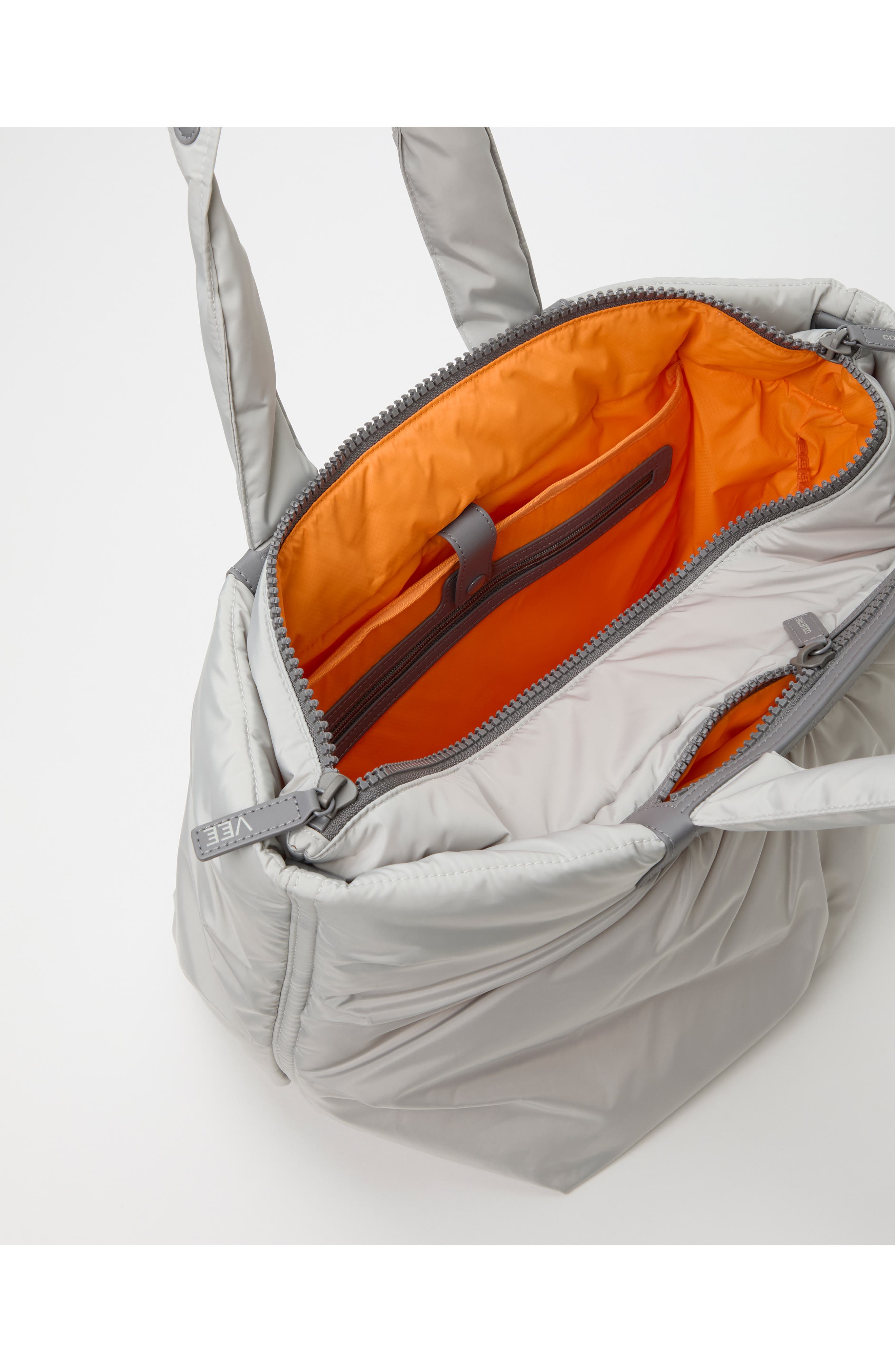 VeeCollective Medium Caba Recycled Polyester Tote, Alternate, color, Cloud