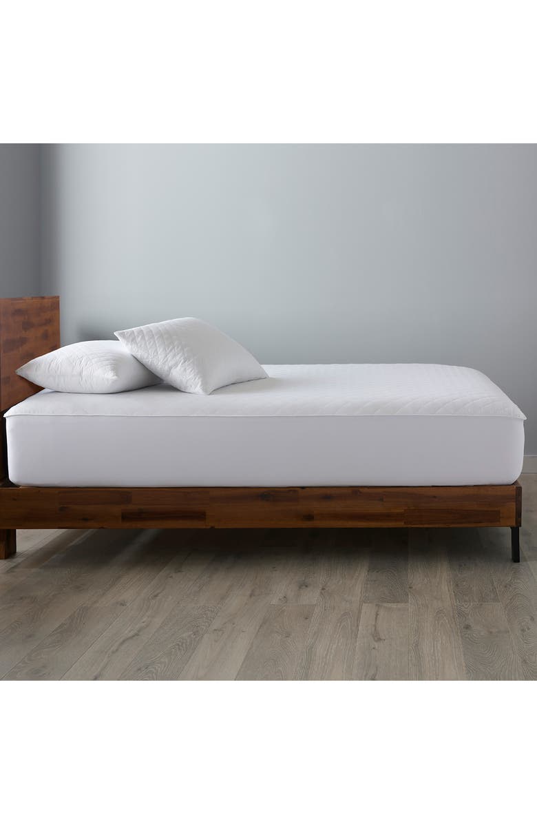 ELLA JAYNE HOME Classic Quilted Mattress Pad, Alternate, color, White