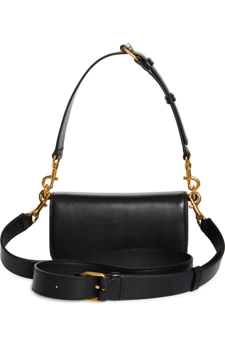 Valentino Garavani Mini Locò Leather Shoulder Bag, Alternate, color,