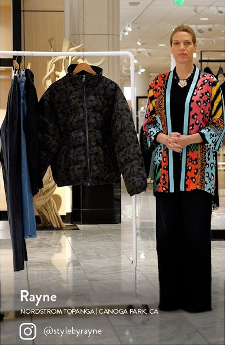 Amnesia Reversible Cotton Puffer Jacket, sales video thumbnail