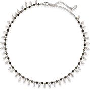 SAMUEL B. Freshwater Pearl and Pyrite Necklace