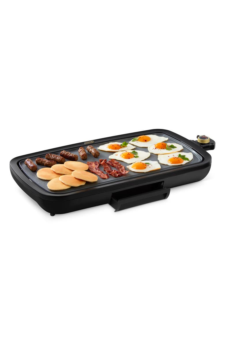 Dash Ceramic Nonstick Everyday Griddle, Alternate, color, Black