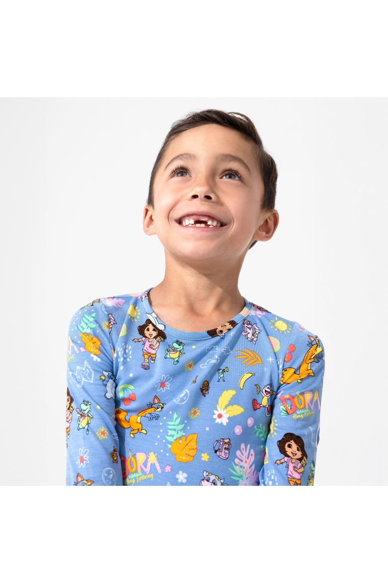 Kids' Dora Fiesta Fun Set of 2 Piece Pajamas, Alternate, color, Dora: Fiesta Fun