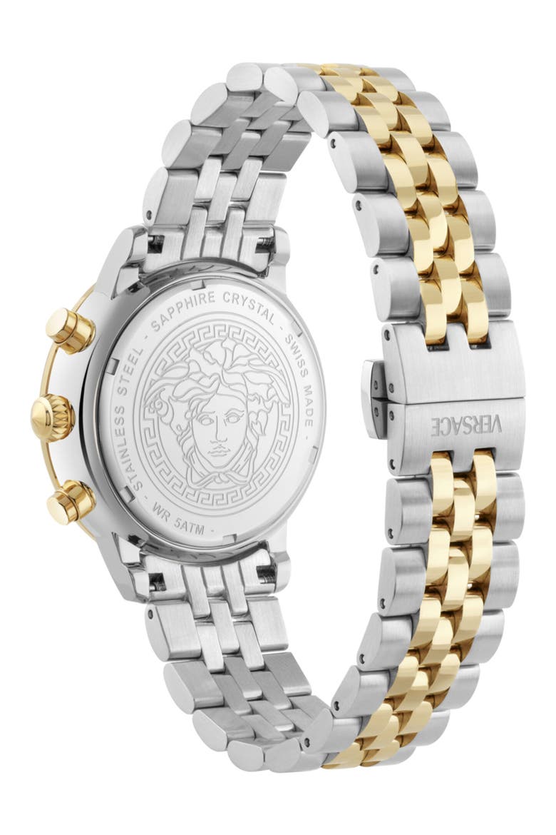 Classic Round Chrono Bracelet Watch, 38mm, Alternate, color, TTE