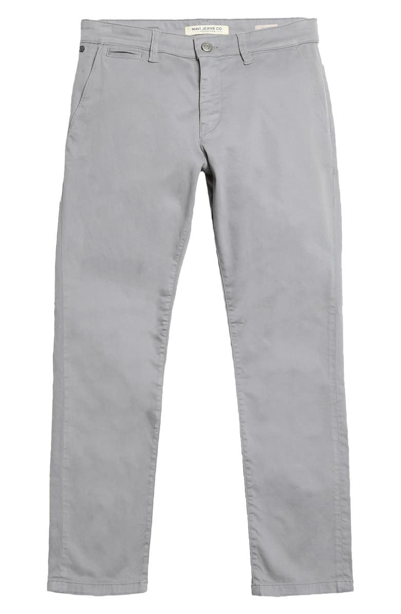Mavi Jeans Johnny Slim Fit Twill Chino Pants, Main, color, Shark Skin Twill