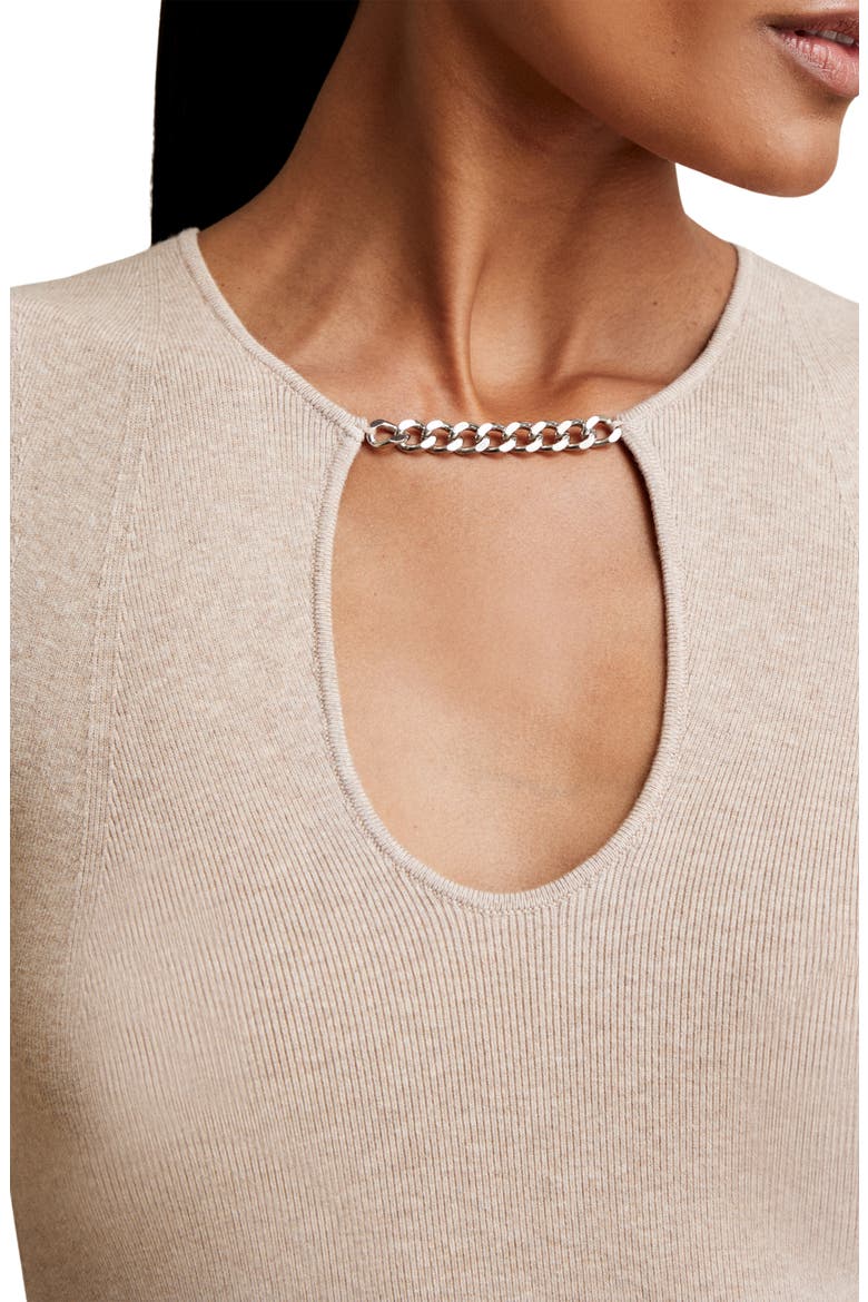 Nola Sleeveless Midi Sweater Dress, Alternate, color, NEUTRAL