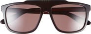 Gucci 58mm Shield Sunglasses