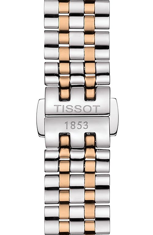 Tissot T-classic Carson Quartz Bracelet Watch, 40mm In Silver