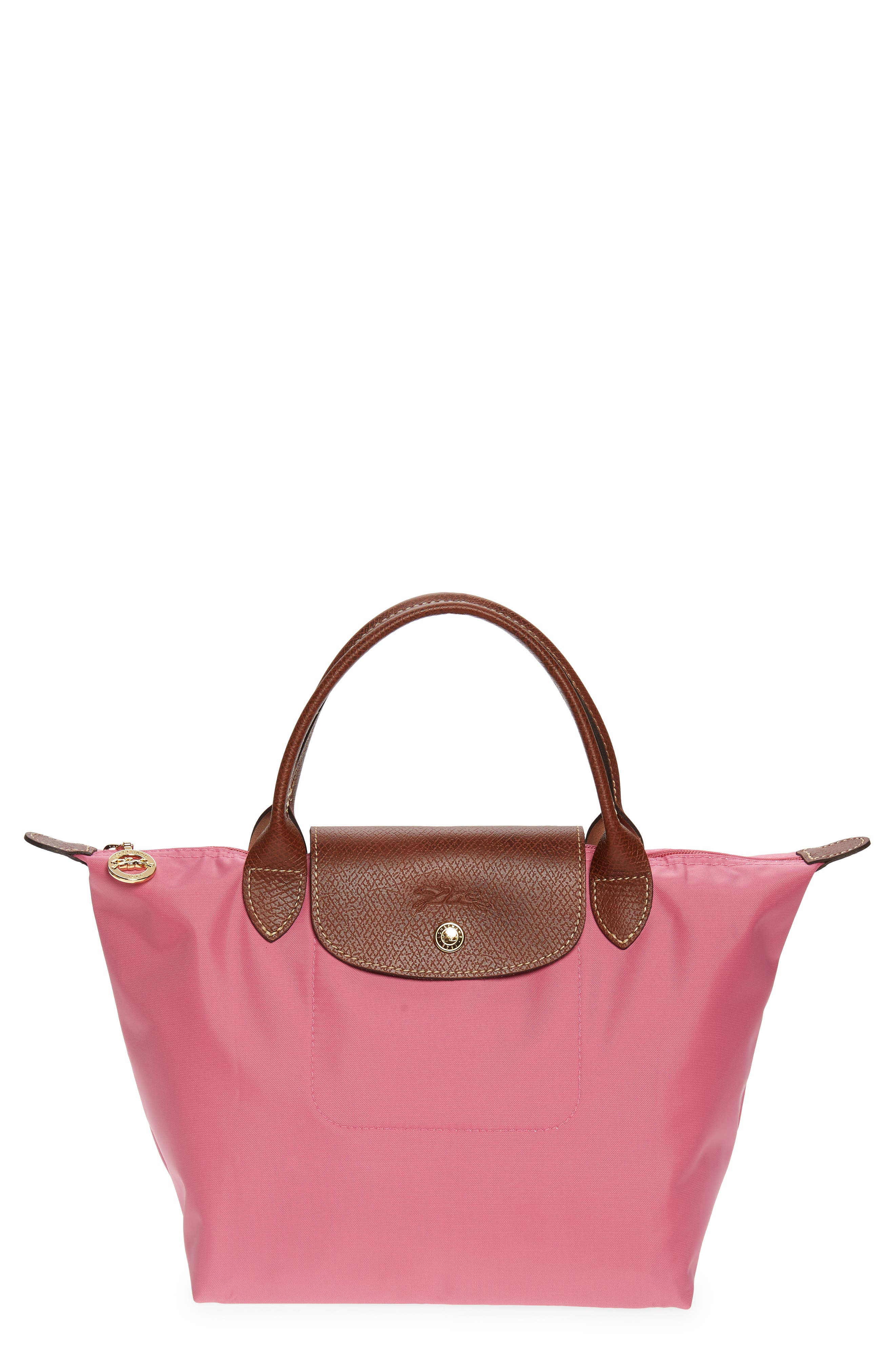 Longchamp Le Pliage Small Nylon Top Handle Bag, Main, color, 