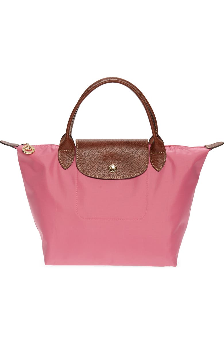 Longchamp Le Pliage Small Nylon Top Handle Bag, Main, color,
