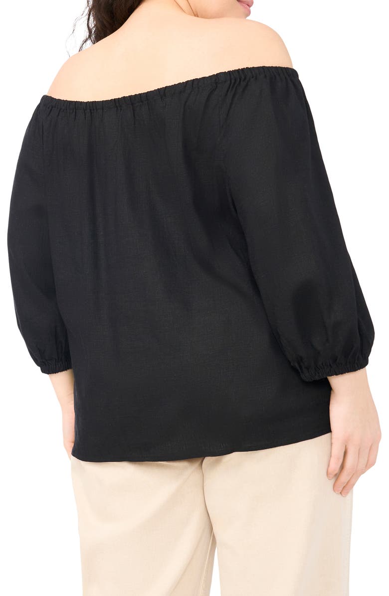 Vince Camuto Off the Shoulder Puff Sleeve Top, Alternate, color, 