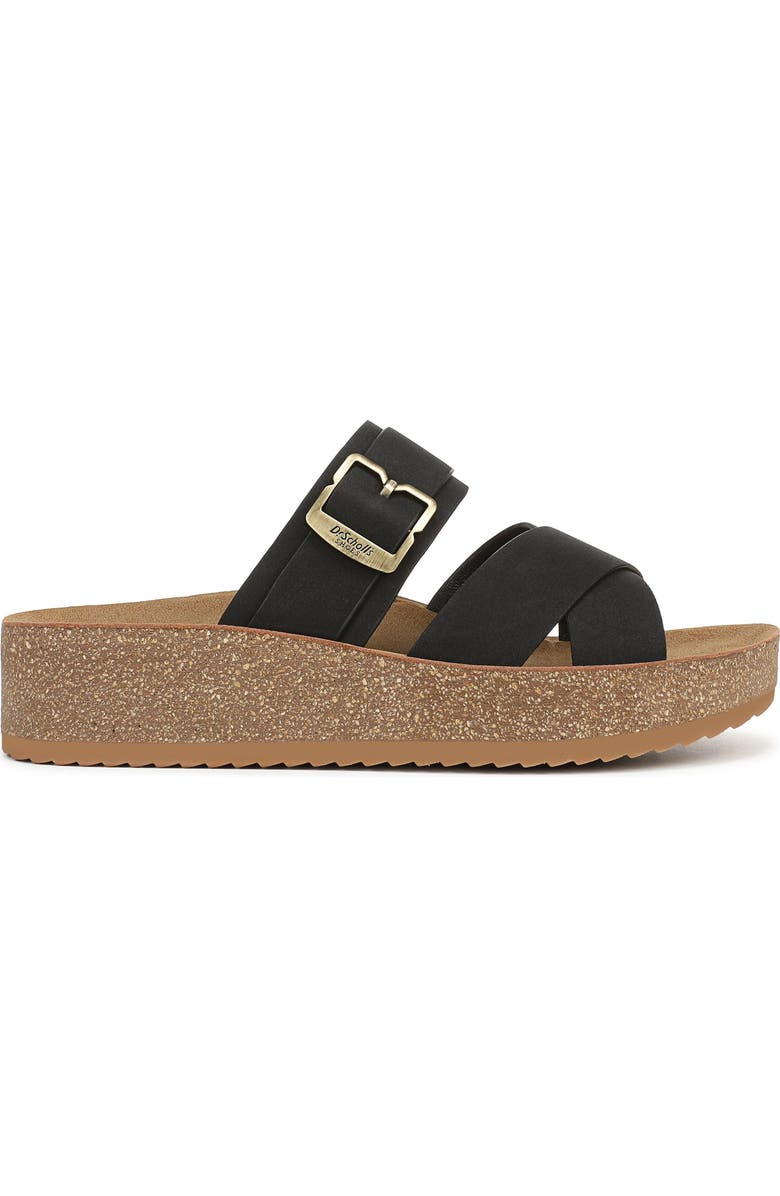 Dr. Scholl's Happy Day Wedge Sandal, Alternate, color, Black