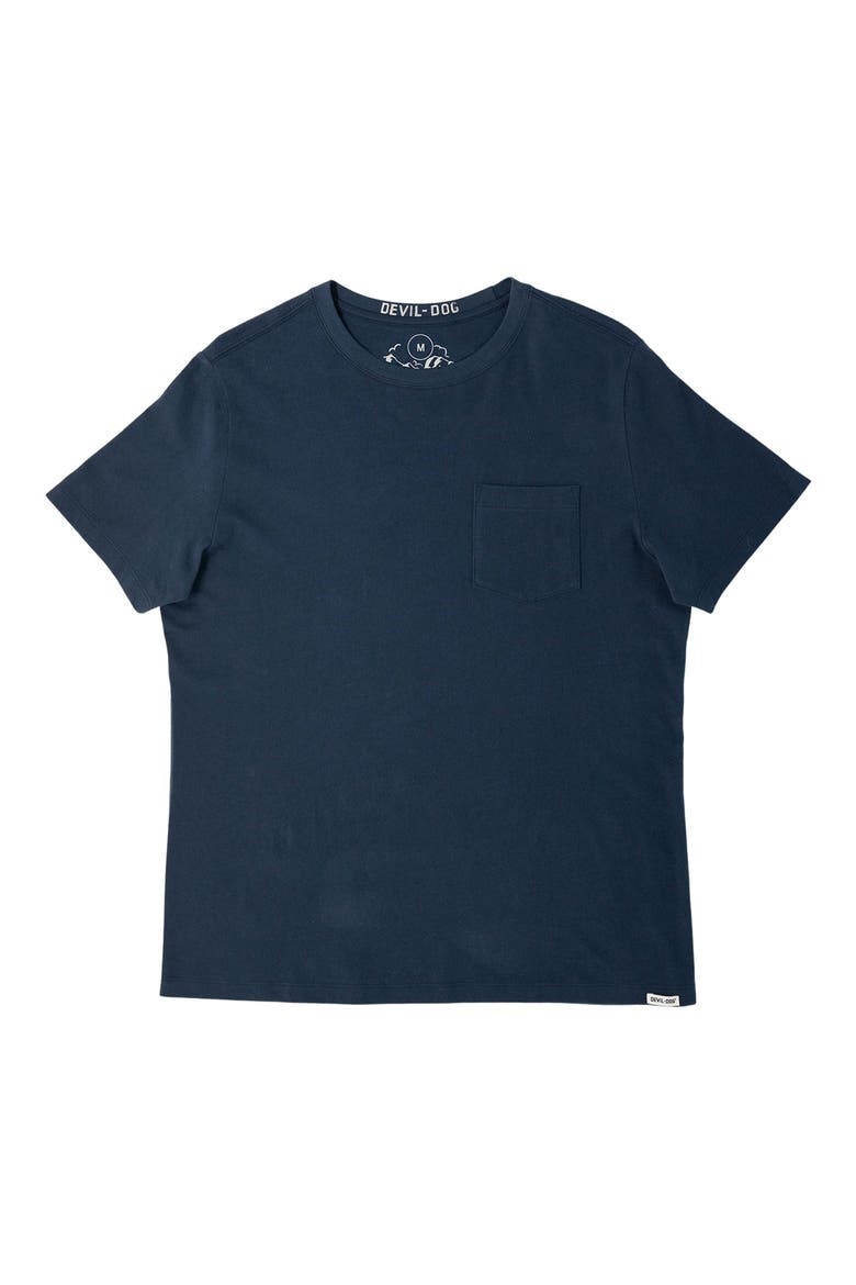 Men's Signature Pocket T-Shirt, Alternate, color, NAVY BLUE