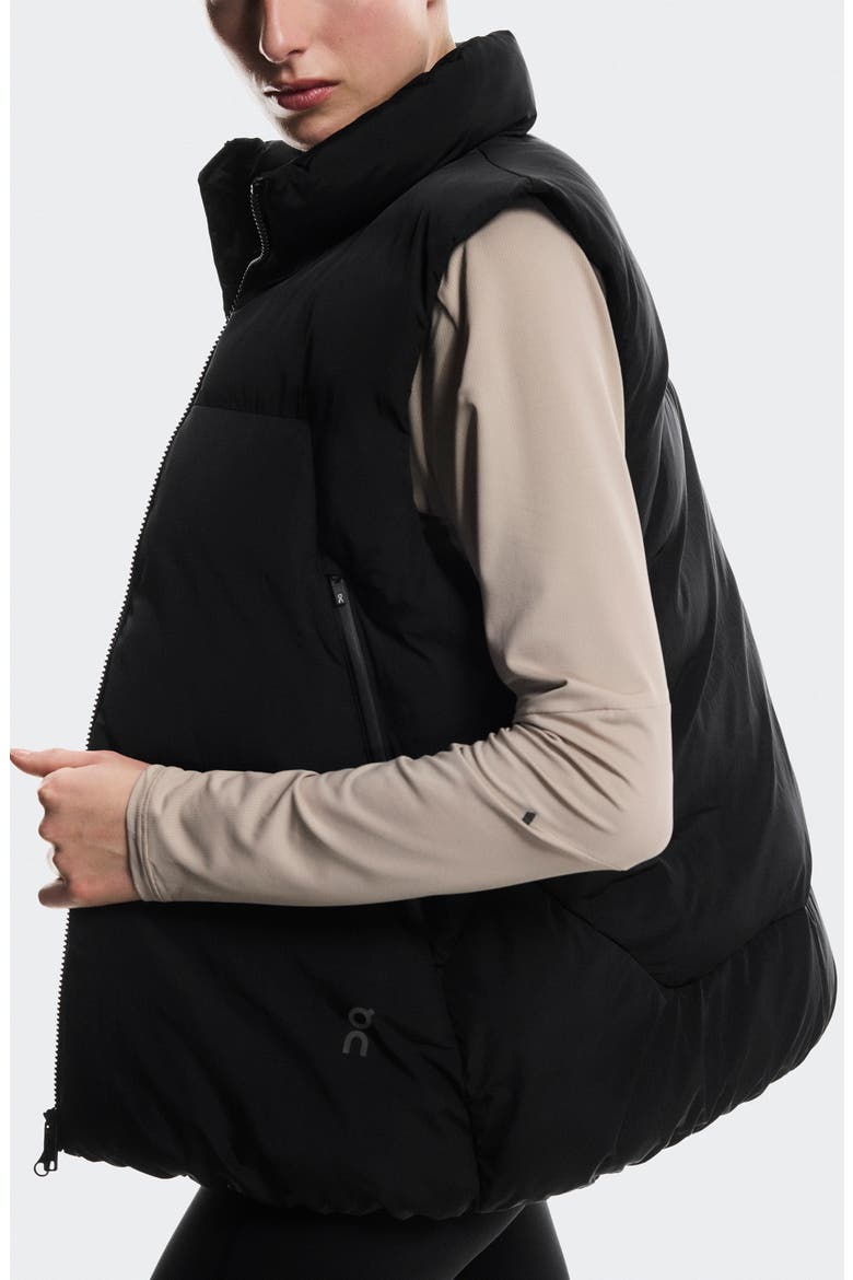 All-Day Puffer Vest, Alternate, color, BLACK