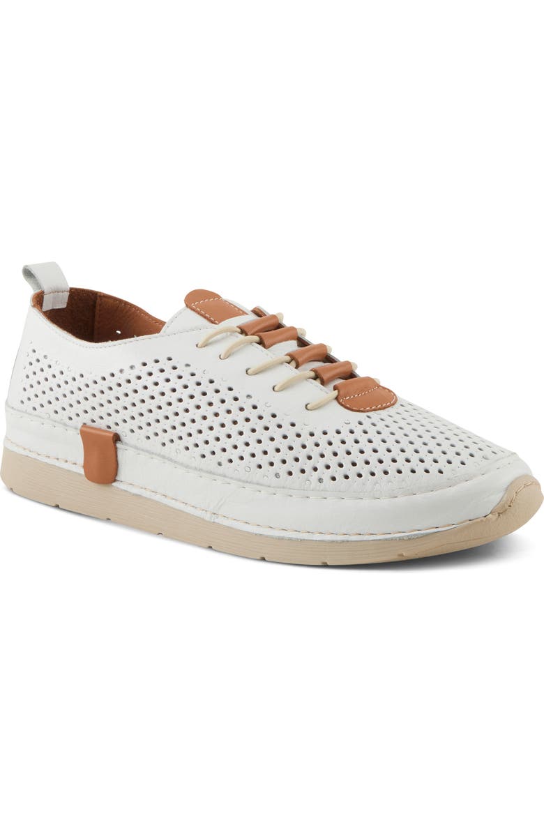 Spring Step Breen Perforated Sneaker, Main, color,