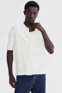 H&M Regular Fit Rib-knit Shirt